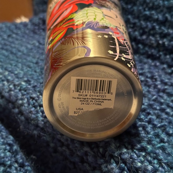 Starbucks Stainless Steel Cup 2023 Xmas. NWT 24oz. - Picture 2 of 6